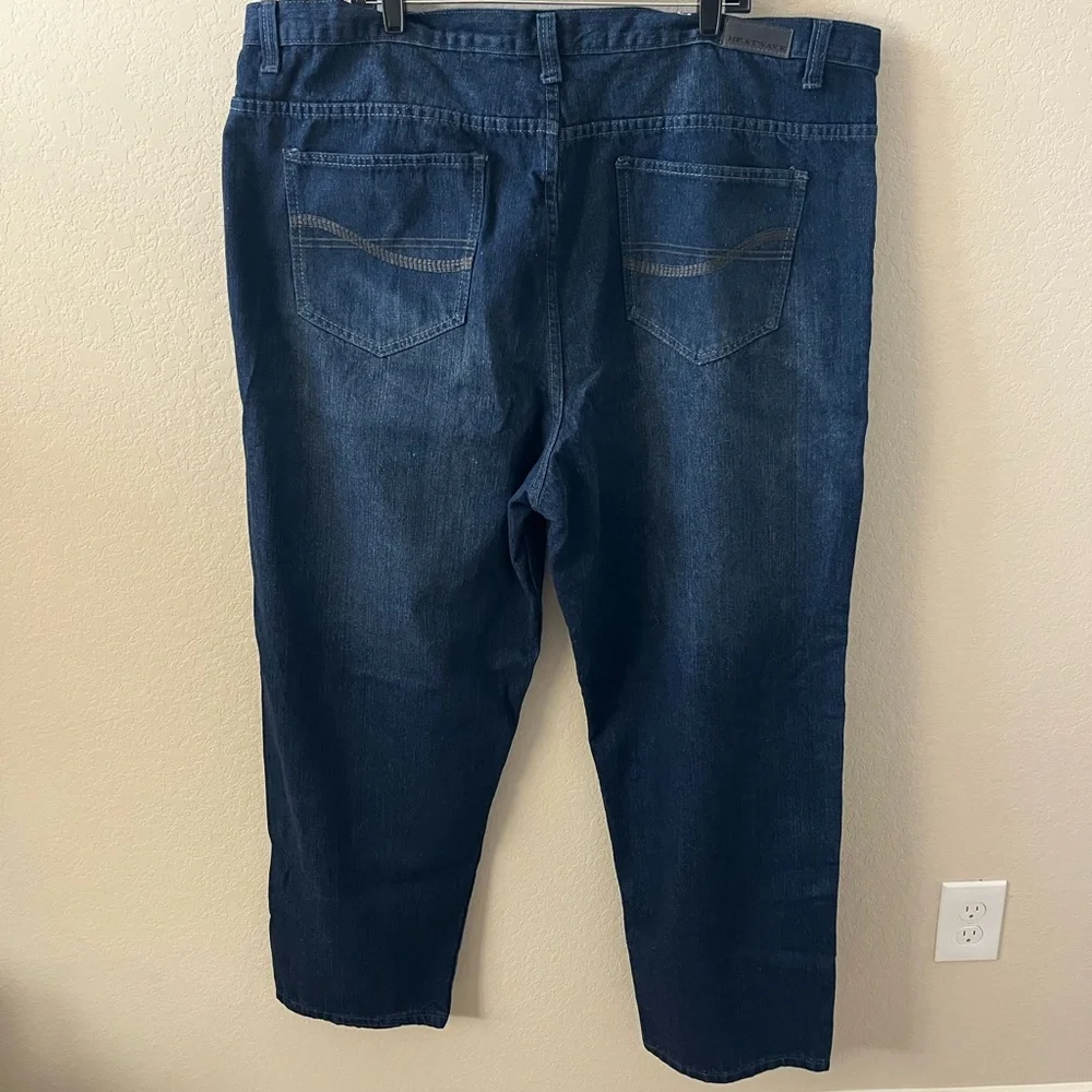 Heatwave Men’s Big & Tall Jeans | Waist 48 | 100% Cotton | Relaxed Fit | NWT - Picture 3 of 9